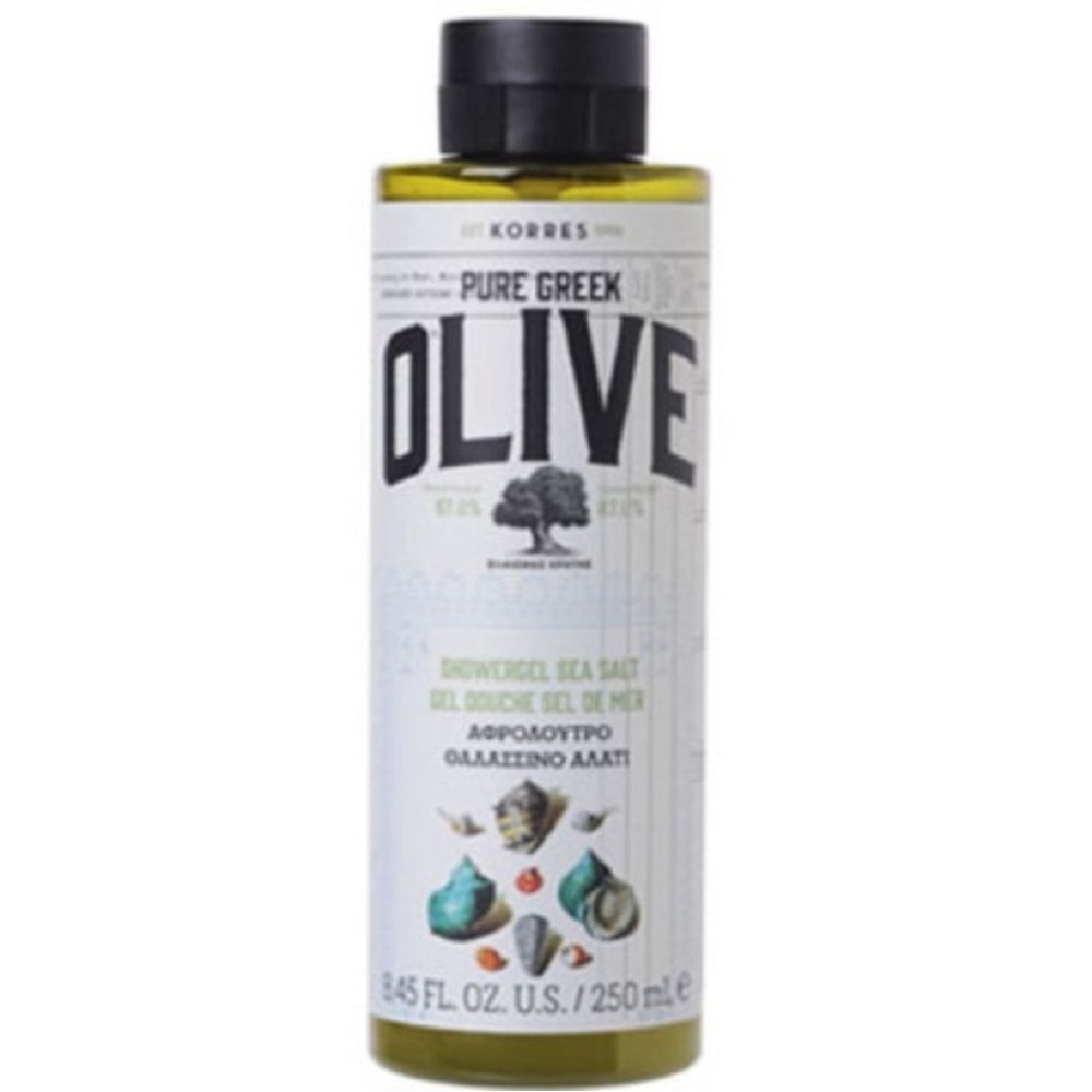 KORRES Olive Shower Gel in Sea Salt